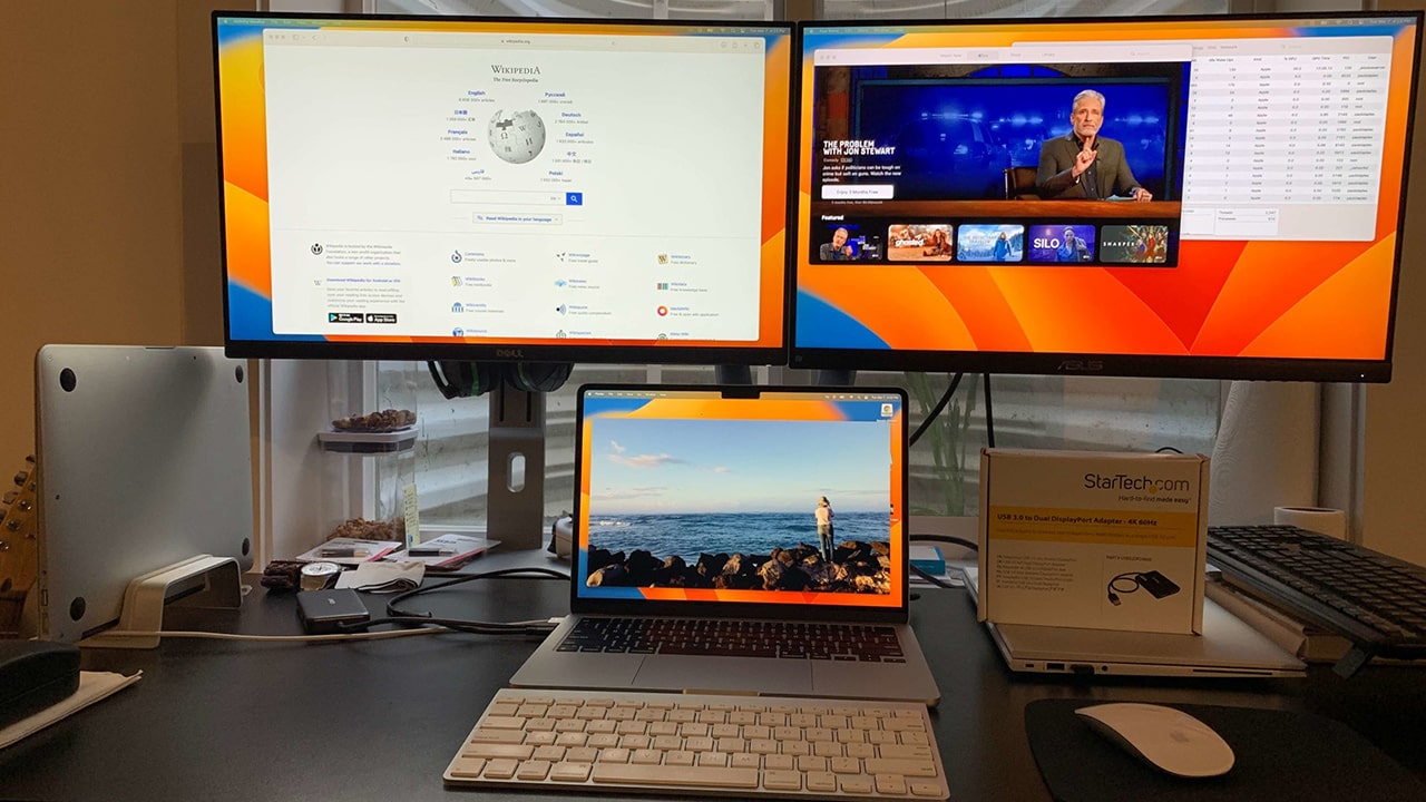 macbook pro m3 dual monitor update