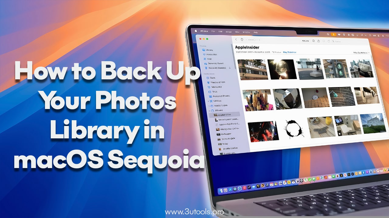 how to back up your photos library in macos sequoia